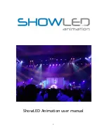 ShowLed Animation Controller User Manual предпросмотр