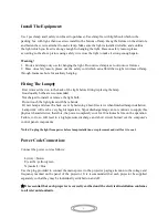 Preview for 4 page of Showlight SNIPER SL-3130 User Manual