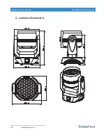 Preview for 52 page of Showline SL BEAM 500 FX Installation And User Manual