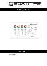 Preview for 1 page of Showlite LDO-10 MKII FS User Manual