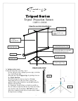 ShowMaven Tripod Series User Manual preview