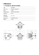 Preview for 2 page of ShowPro LEDFRE131 User Manual