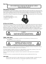 Preview for 4 page of SHOWTEC 42498 User Manual