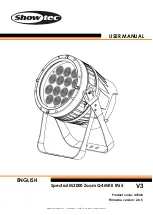 Preview for 1 page of SHOWTEC 43548 User Manual