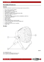 Preview for 8 page of SHOWTEC 43630 Manual