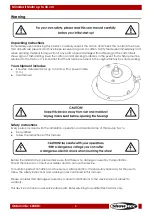 Предварительный просмотр 3 страницы SHOWTEC 604081 Manual