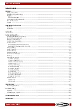 Preview for 2 page of SHOWTEC ACT Fresnel 50 WW Manual