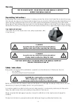 Preview for 4 page of SHOWTEC Atmos B120 User Manual