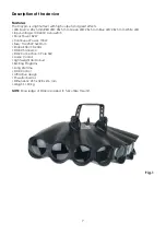 Preview for 8 page of SHOWTEC Calypso 43104 User Manual