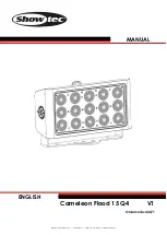 Preview for 1 page of SHOWTEC Cameleon Flood 15 Q4 Manual