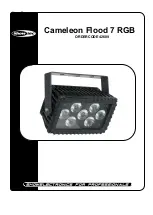 Предварительный просмотр 1 страницы SHOWTEC Cameleon Flood 7 RGB Manual