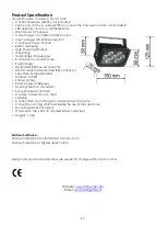 Предварительный просмотр 19 страницы SHOWTEC Cameleon Flood 7 RGB Manual