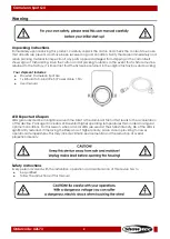 Preview for 3 page of SHOWTEC Cameleon Spot Q4 Manual