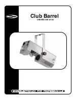 Предварительный просмотр 1 страницы SHOWTEC Club Barrel Manual