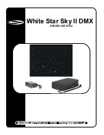 SHOWTEC Colour star sky I DMX User Manual предпросмотр