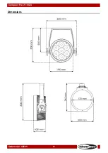 Предварительный просмотр 23 страницы SHOWTEC Compact Par 7/15 Q4 Manual