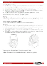 Предварительный просмотр 5 страницы SHOWTEC compact par 7 MKII User Manual