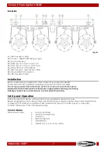 Предварительный просмотр 8 страницы SHOWTEC COMPACT POWER LIGHTSET 4 RGBW Manual