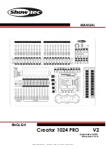 SHOWTEC Creator 1024 pro Manual preview