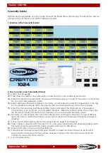Предварительный просмотр 39 страницы SHOWTEC Creator 1024 pro Manual