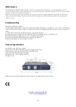 Preview for 12 page of SHOWTEC D-Pack 6 Classic Product Manual