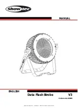 Preview for 1 page of SHOWTEC Data Flash Strobe Manual