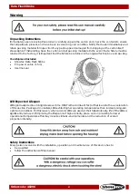 Preview for 3 page of SHOWTEC Data Flash Strobe Manual