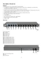 Preview for 8 page of SHOWTEC DB-1-8 User Manual