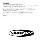 Preview for 2 page of SHOWTEC DimMaster Product Manual