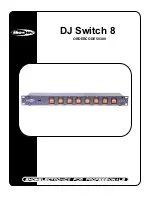 SHOWTEC DJ Switch 8 Product Manual предпросмотр