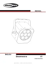 SHOWTEC Dreamwave V1 Manual предпросмотр