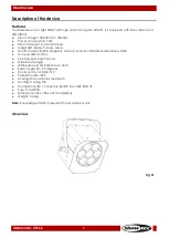 Preview for 8 page of SHOWTEC Dreamwave V1 Manual