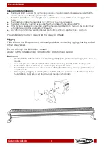 Предварительный просмотр 6 страницы SHOWTEC EventBAR 100IR Manual