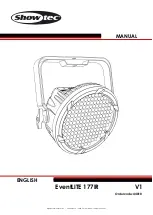 SHOWTEC Eventlite 177IR Manual preview