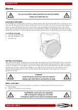 Предварительный просмотр 3 страницы SHOWTEC Eventlite 177IR Manual