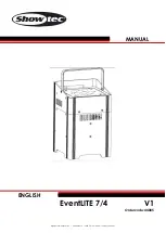 SHOWTEC EventLITE 7/4 Manual предпросмотр