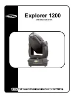 Preview for 1 page of SHOWTEC Explorer 1200 User Manual