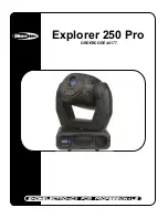 SHOWTEC Explorer 250 Basic User Manual предпросмотр