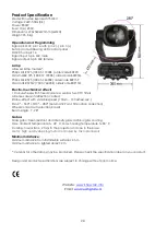 Preview for 26 page of SHOWTEC Explorer 575 Wash MKII User Manual