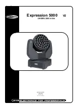 SHOWTEC Expression 5000 Product Manual preview