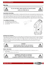 Предварительный просмотр 4 страницы SHOWTEC Expression 8000 Manual