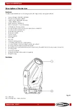 Предварительный просмотр 9 страницы SHOWTEC Expression 8000 Manual