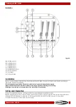 Предварительный просмотр 10 страницы SHOWTEC Followspot LED 120W Manual