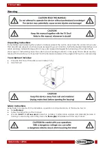 Preview for 3 page of SHOWTEC FX Shot MK II Manual