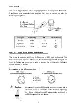 Preview for 10 page of SHOWTEC Galactic Bluestar MKII DMX User Manual