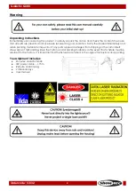 Preview for 3 page of SHOWTEC Galactic G300 User Manual