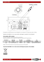 Preview for 8 page of SHOWTEC Galactic G300 User Manual