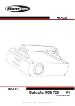 SHOWTEC galactic RGB 720 User Manual preview