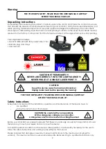 Preview for 4 page of SHOWTEC Galactic RGB300 Product Manual