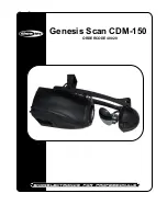 Preview for 1 page of SHOWTEC Genesis Scan CDM-150 Product Manual